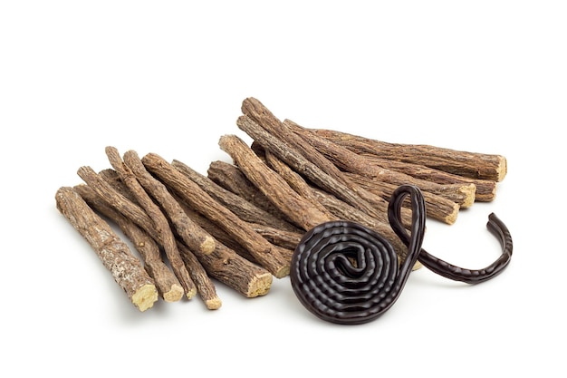 Licorice roots and wheel