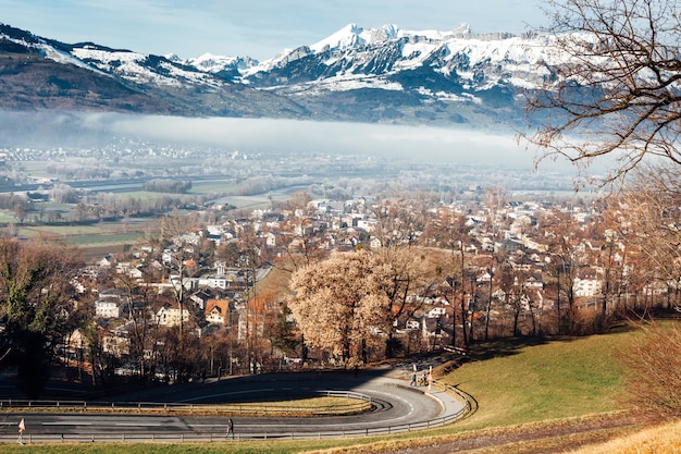 Liechtenstein bergen landschap