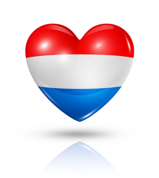 Foto liefde nederland hart vlag pictogram