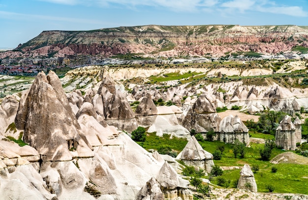 Liefdesvallei in Goreme National Park Cappadocië, Turkije