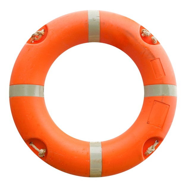 Life buoy isolated