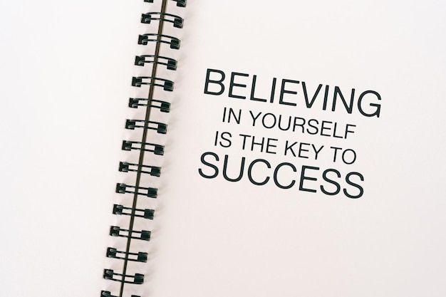 Photo life inspirational quotes believing in yourself is the key to success