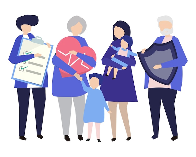 life insurance png illustration transparent background