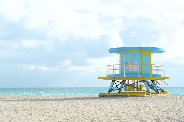 Lifeguard tower a miami