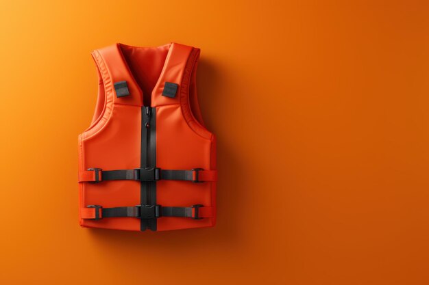 Photo lifesaving life jacket mockup generate ai