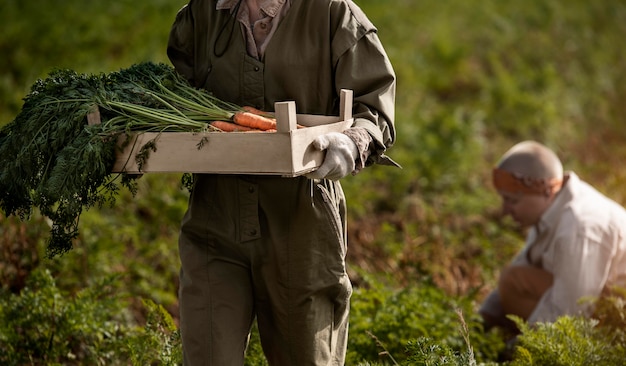 Foto stile di vita della persona ecofriendly