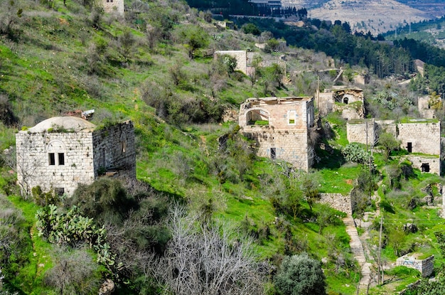 Lifta Jerusalem Israel is an abandoned village