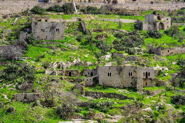 Photo lifta village jerusalem israel