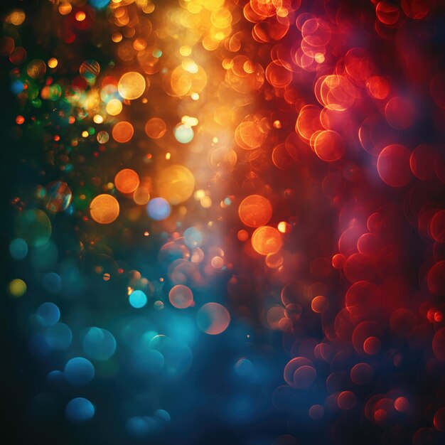 Light background bokeh abstract glare AI