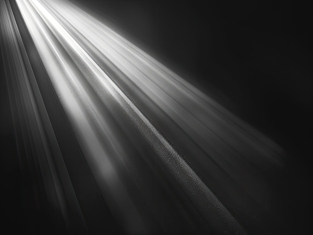 Фото light beam in the dark