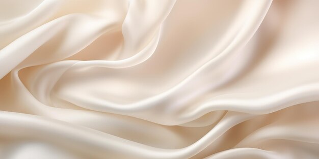 Light beige color silk satin texture surface decorative background