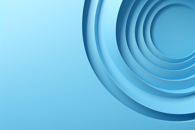 Light blue abstract background with circle