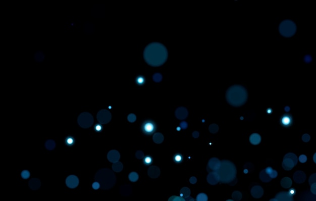 light blue abstract bokeh background