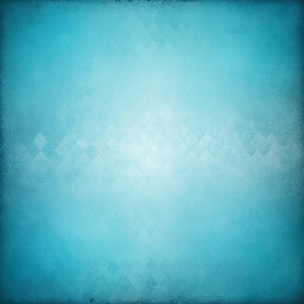 Light blue abstract design retro grunge background texture diamond sky blue template design website