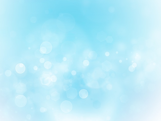 Photo light blue background with blur effect