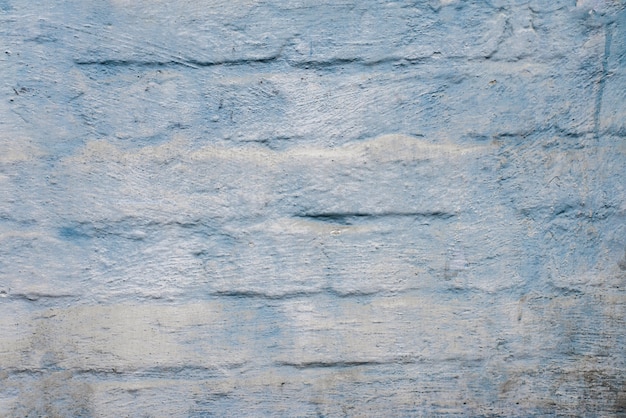 Light blue brick wall