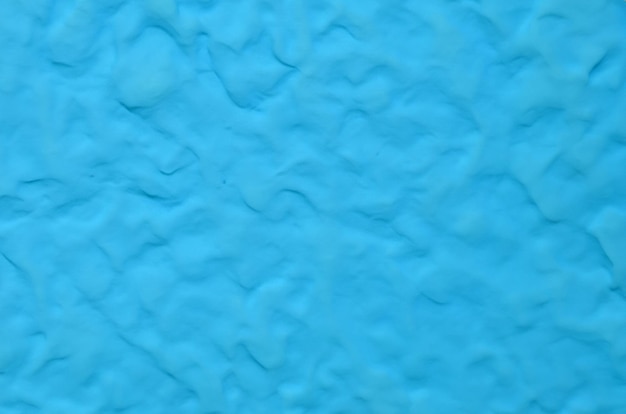 Photo light blue clay texture