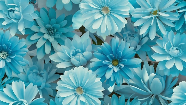 Light blue floral abstract background