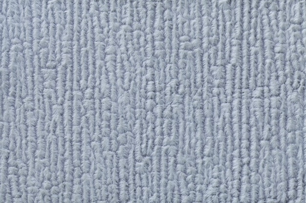 Голубой пушистый фон из мягкой ткани