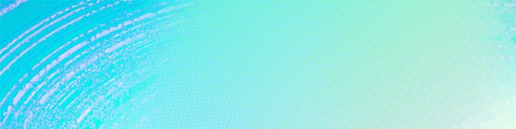 Photo light blue gradient panorama background with copy space