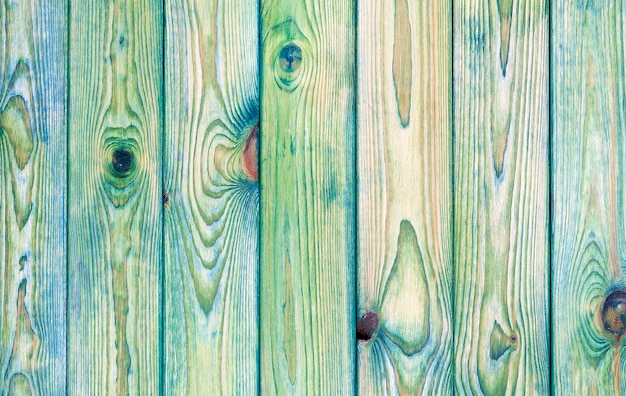 Light blue and green wooden background