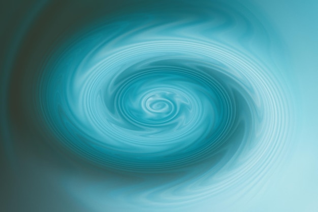 水色の渦巻波抽象的な背景