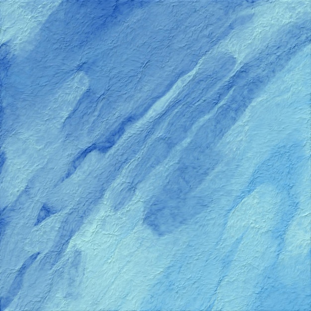 Light blue textured watercolor acrylic abstract background. Illustration.