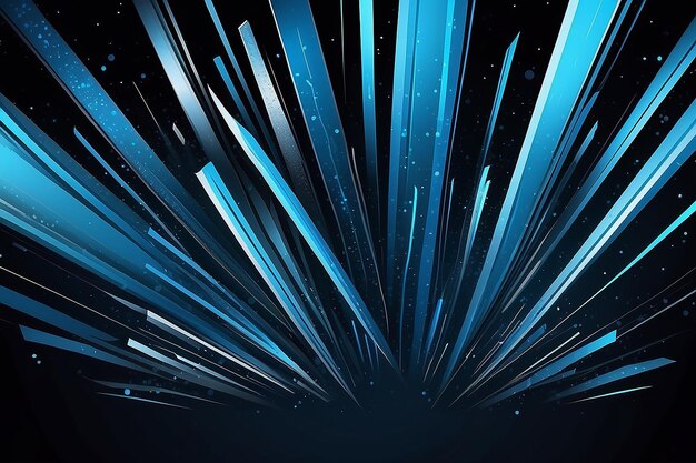 Светло-голубая векторная обложка с прямыми полосами Блестящая абстрактная иллюстрация с цветными палками