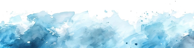 Light blue watercolor background with abstract design