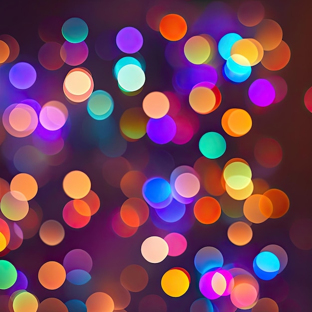 Light bokeh background