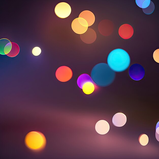 Light bokeh background