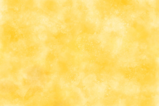 Photo light bright yellow abstract watercolor texture background with copy space