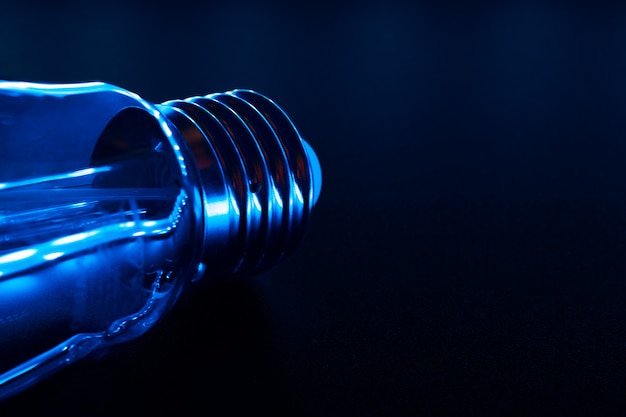 Light bulb close up