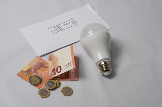 light bulb and money the price of electricity