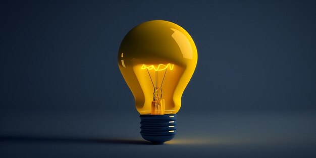 A light bulb with a light bulb on it