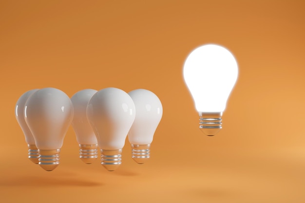 light bulbs, leadership ideas, ideas, differences