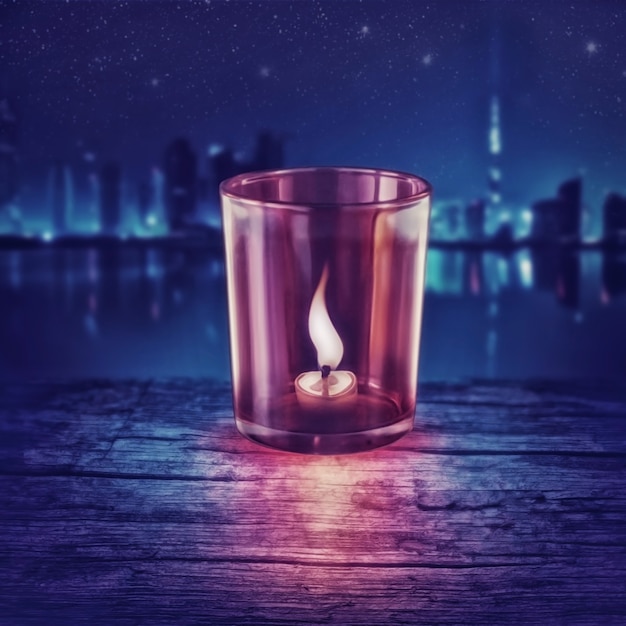 Light a candle in the city