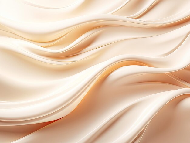 Light cream abstract wavy background