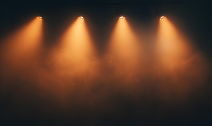Photo light in the dark