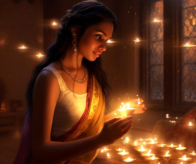 The light of Diwali