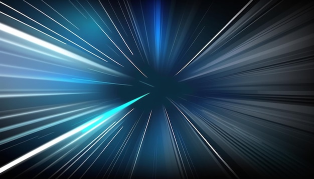 light effect dark blue light abstract background speed lights background data transfer background
