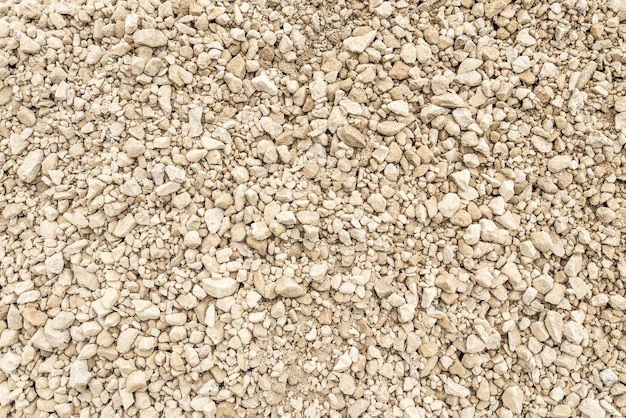 Light grey gravel texture, top view.