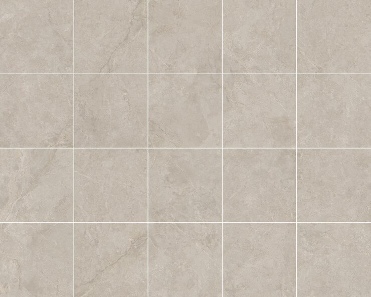 Photo light grey marble effect porcelain floor tiles