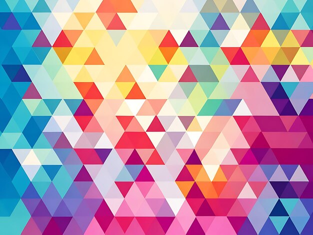 Photo light multicolor vector gradient medium triangles pattern for background