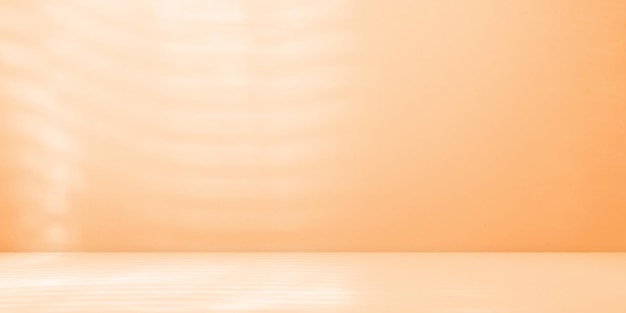 A light orange background with a white bottle and a glass with a light orange background.