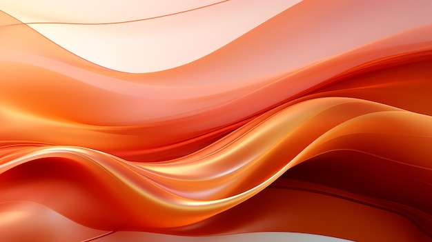 Light_Orange_vector_template_with_bent_ribbons_Shinin