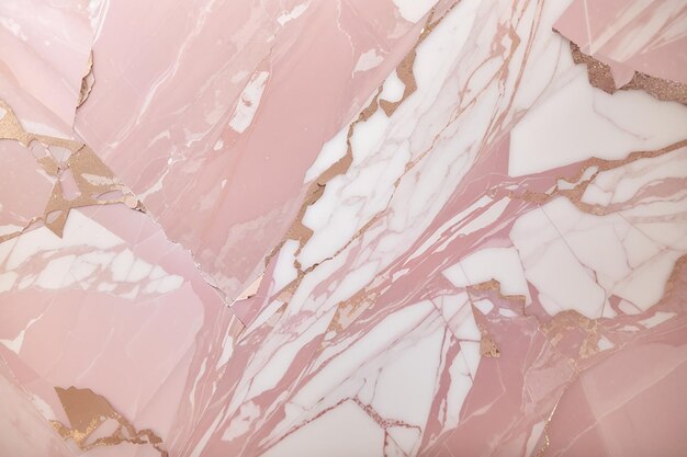 Photo light pink marble texture