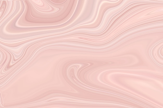 淡いピンクのパステル大理石の渦巻き模様の背景手作りのフェミニンな流れるような質感の実験的なアート