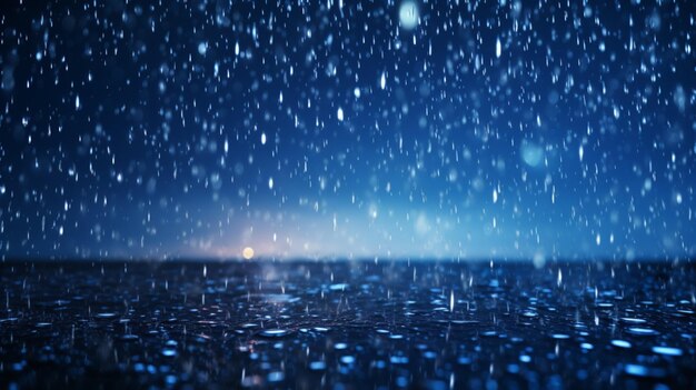 Light rain background