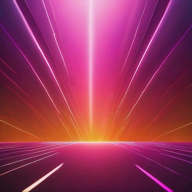 Light ray stripe line with gradient background